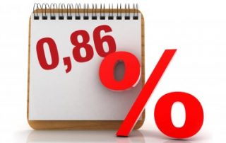 Taux de l’intérêt légal pour le premier semestre 2019