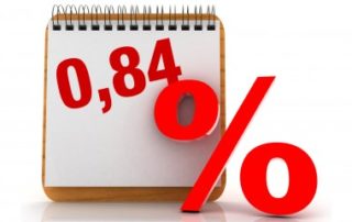 Taux de l’intérêt légal pour le second semestre 2020