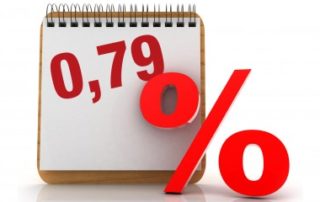 Le taux de l’intérêt légal pour le premier semestre 2021