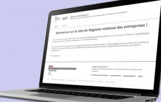 Registre national des entreprises : rectification des données et informations manquantes